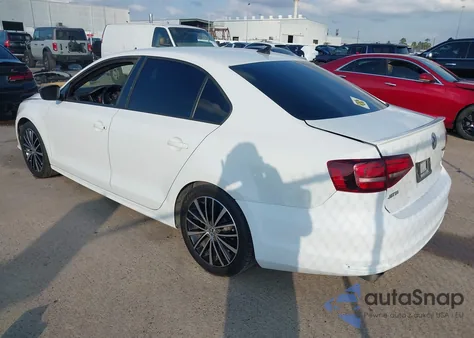 2016 Volkswagen Jetta 1.8T Sport from USA, damaged, VIN 3VWD17AJ2GM237110